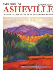 Cover artist Sept 08 issue of "The Laurel of Asheville" magazine