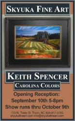 Keith Spencer show at Skyuka Fine Art