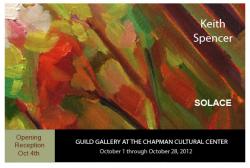 "SOLACE" A solo exhibit at the Chapman Cultural Center Guild Gallery